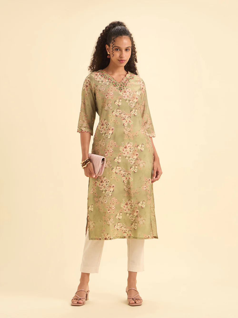 Ivory Grace Kaftan